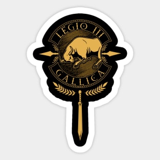 Legio III Gallica - Roman Legion Sticker